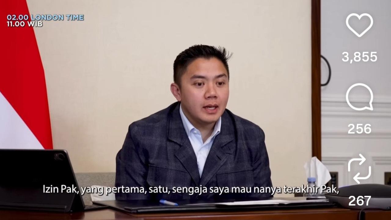 Seskab Teddy Ikuti Kuliah Seskoad Daring dari London Jam 2 Pagi